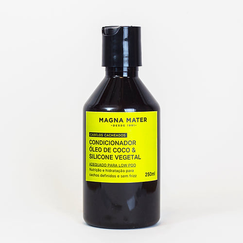 Condicionador Óleo de Coco e Silicone Vegetal - cabelos Cacheados