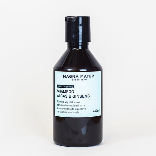 Shampoo Algas e Ginseng - Limpeza suave