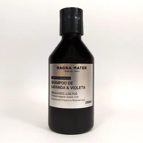 Shampoo Lavanda e Violeta - Cabelos brancos