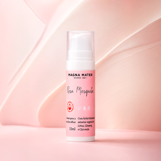 Creme Rosa Mosqueta para a Área dos Olhos